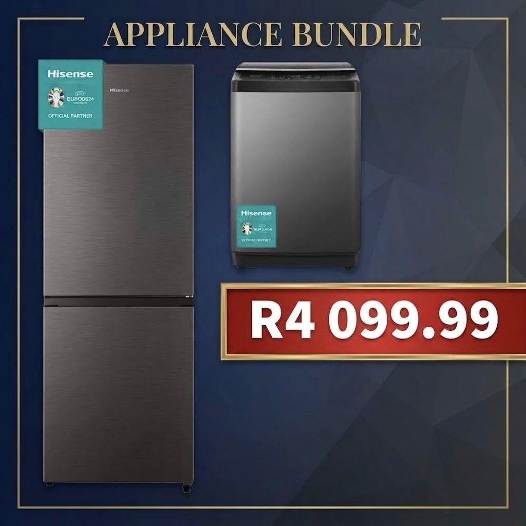 Hisense Fridge & Washer Combo